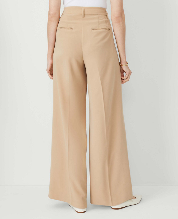 The Pleated Wide-Leg Pant