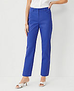 The Relaxed Cotton Ankle Pant carousel Product Image 2