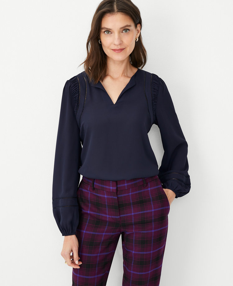 Womens Cutout Tops | Ann Taylor