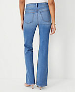 Petite Mid Rise Boot Jeans in Light Wash - Curvy Fit carousel Product Image 2