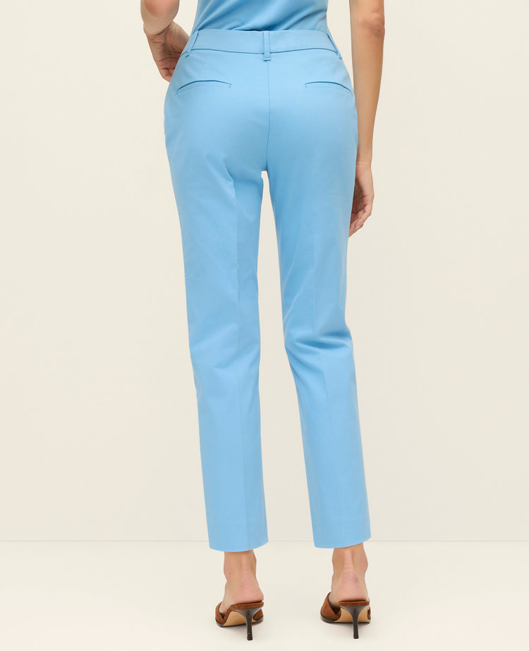 The Petite Cotton Crop Pant – Curvy Fit