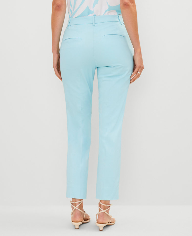 The Petite Cotton Crop Pant - Curvy Fit