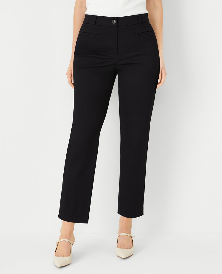 The Petite Cotton Crop Pant - Curvy Fit