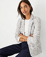 The Hutton Blazer in Tweed carousel Product Image 1
