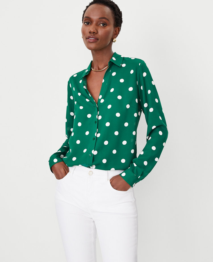 Women s Tops Blouses Shirts Ann Taylor