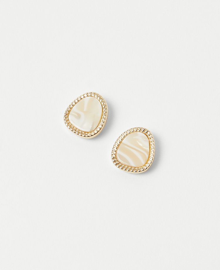 Marbled Stud Earrings