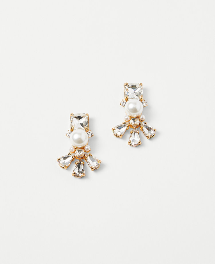 Pearlized Stud Earrings