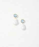 Studio Collection Freshwater Pearl Glass Drop Earrings carousel Product Image 1