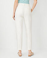 The High Rise Eva Ankle Pant in Stretch Cotton carousel Product Image 3