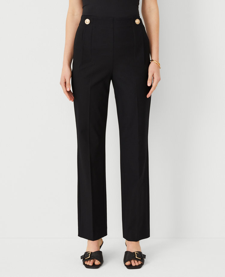 The Pencil Sailor Pant in Twill carousel Product Image 1