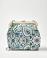 Studio Collection Floral Silk Clutch carousel Product Image 1