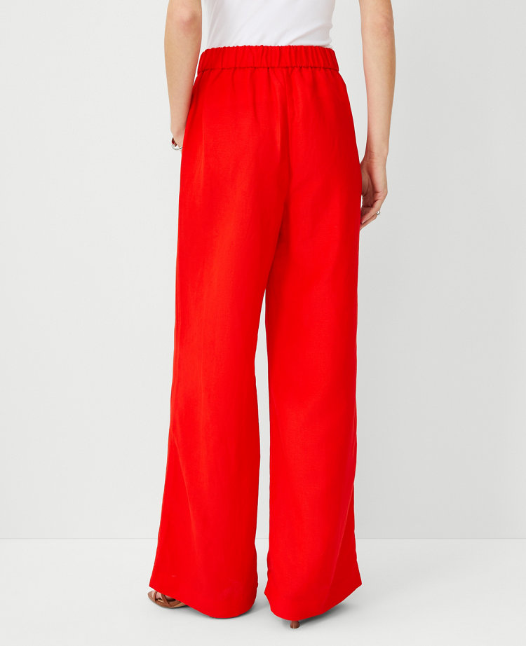 Ann Taylor The Palazzo Pant Linen Blend Women's