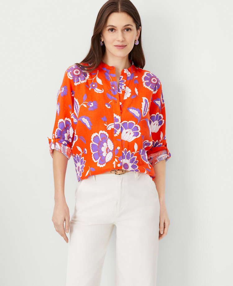 Débardeur Femme Ann Taylor Loft - Taille XL, Couleur Orange - Neuf Avec étiquettes