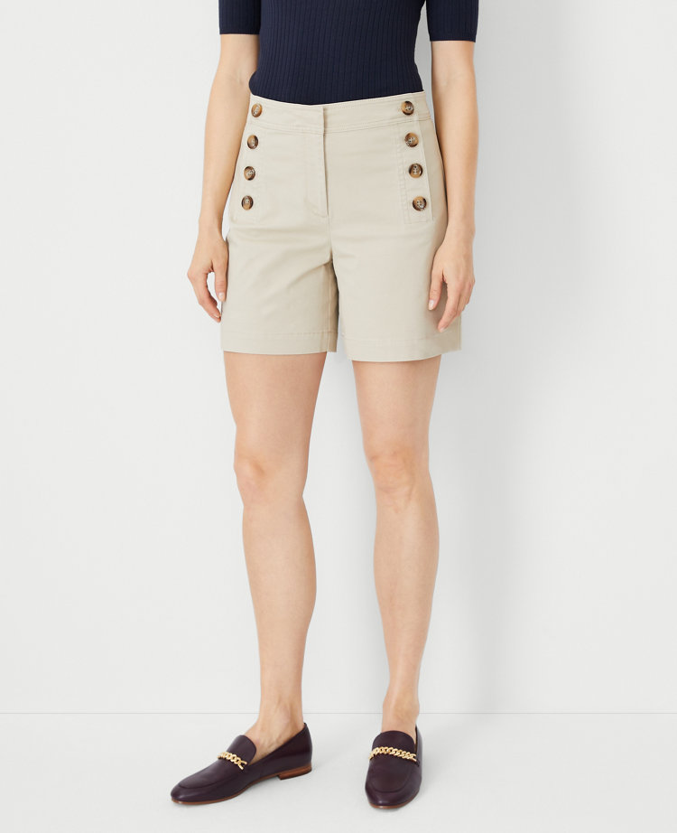 Ann taylor hot sale jean shorts