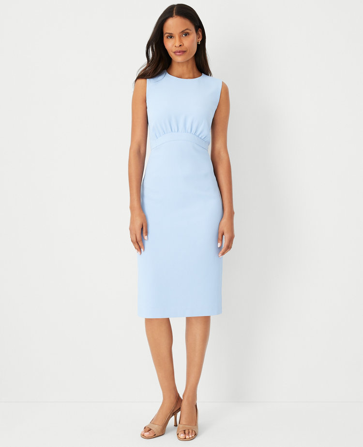 Crepe Sheath Dress