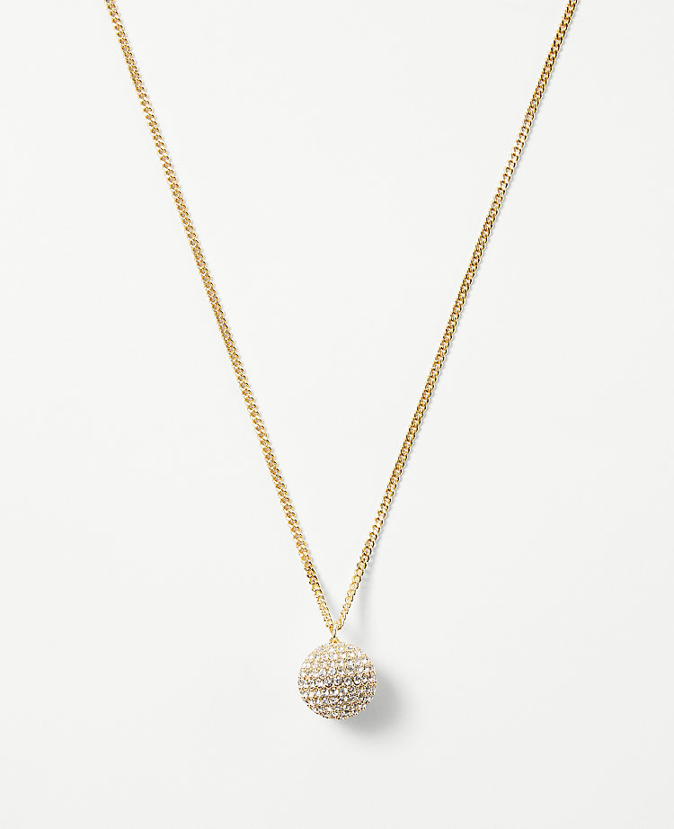 Disco Ball Pendant Necklace