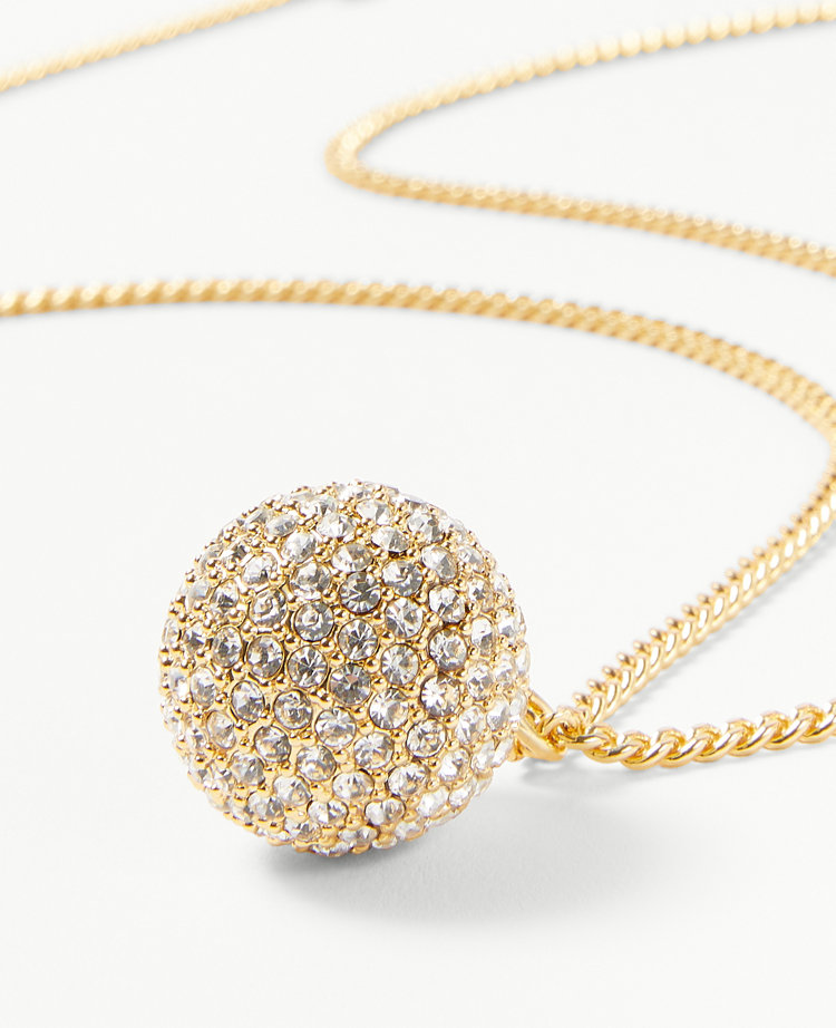 Disco Ball Pendant Necklace
