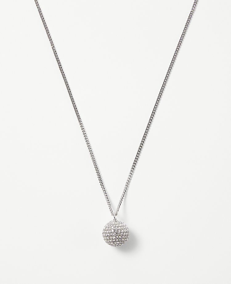 Disco Ball Pendant Necklace