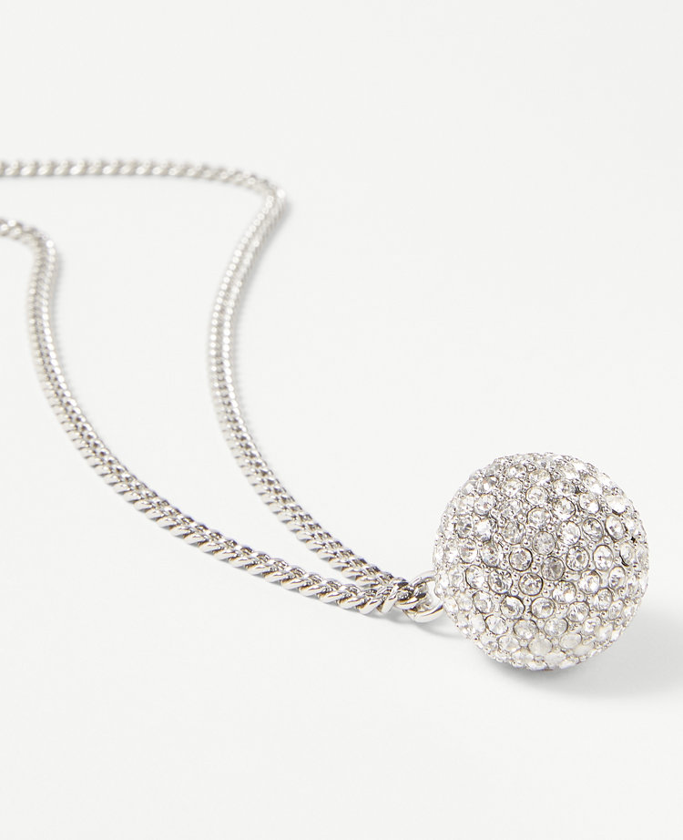 Disco Ball Pendant Necklace
