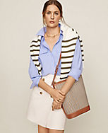 AT Weekend Striped Tote Bag carousel Product Image 4