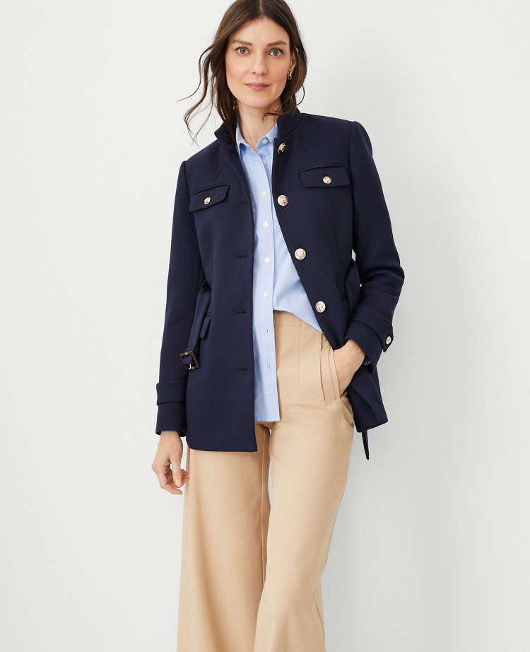 Petite Twill Utility Jacket