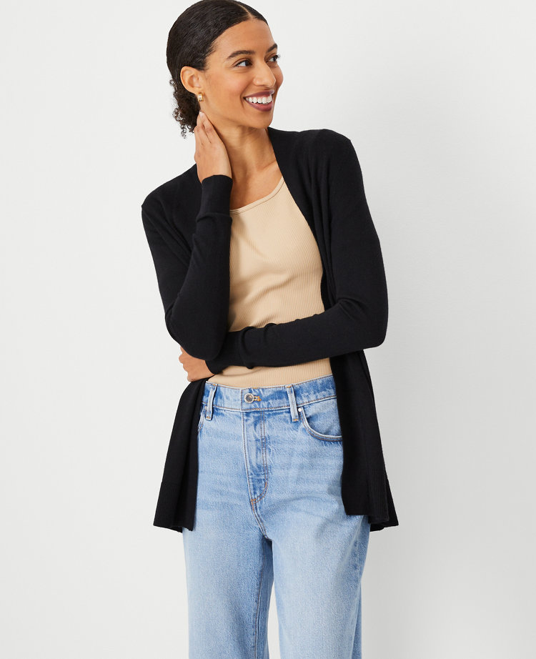 Ann taylor open cardigan sale