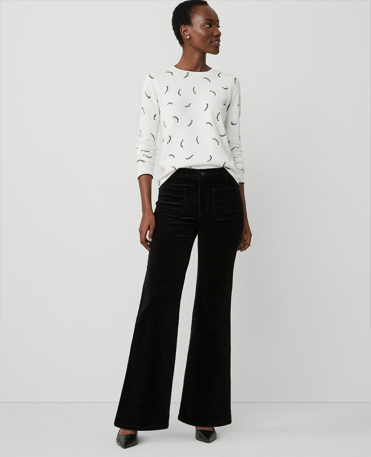 The Patch Pocket Corduroy Flare Pant