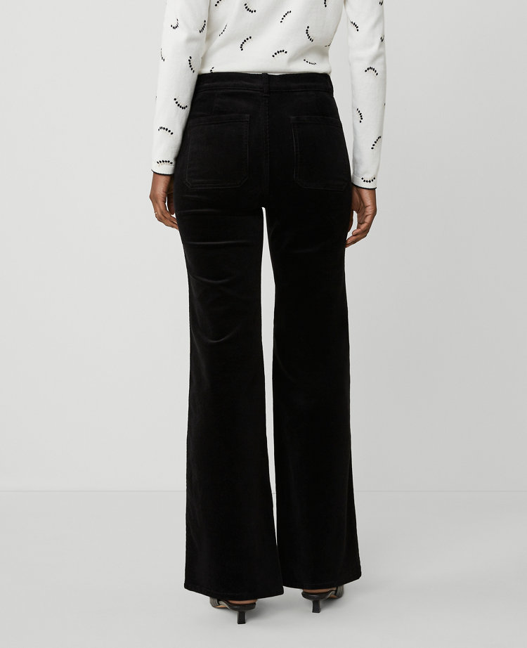 Ann Taylor The Patch Pocket Corduroy Flare Pant Women's