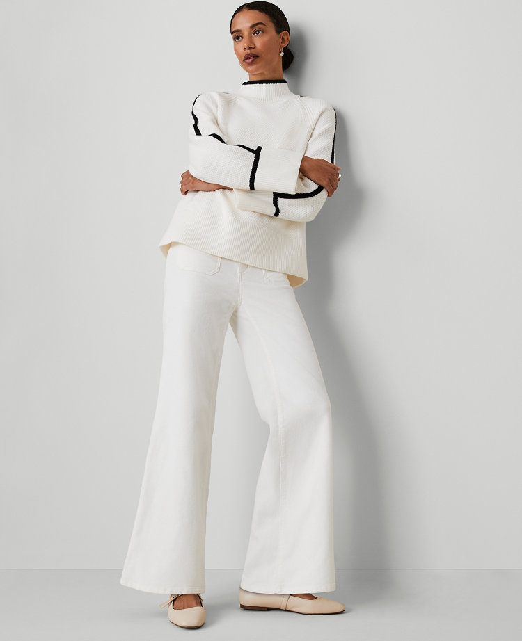 The Patch Pocket Corduroy Flare Pant