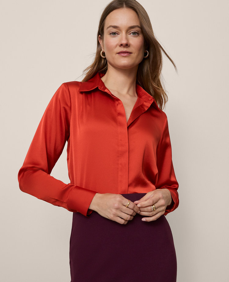 Satin Essential Shirt