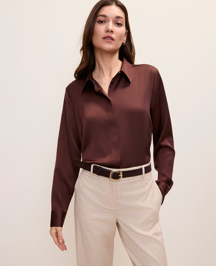 Satin Essential Shirt