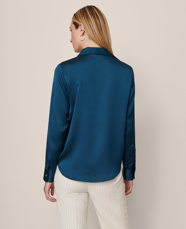 Satin Essential Shirt carousel Product Image 2