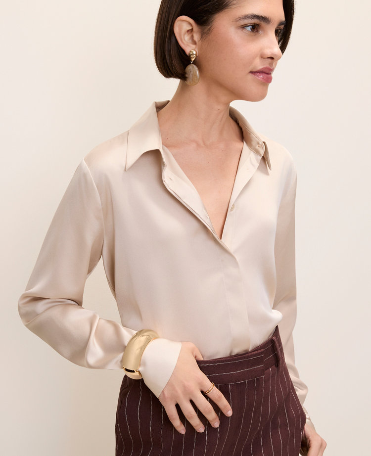 Satin Essential Shirt