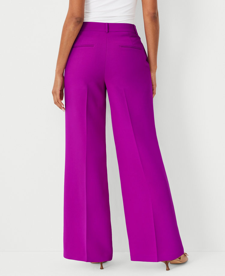 BYBLOS Purple Polyester Women Pants