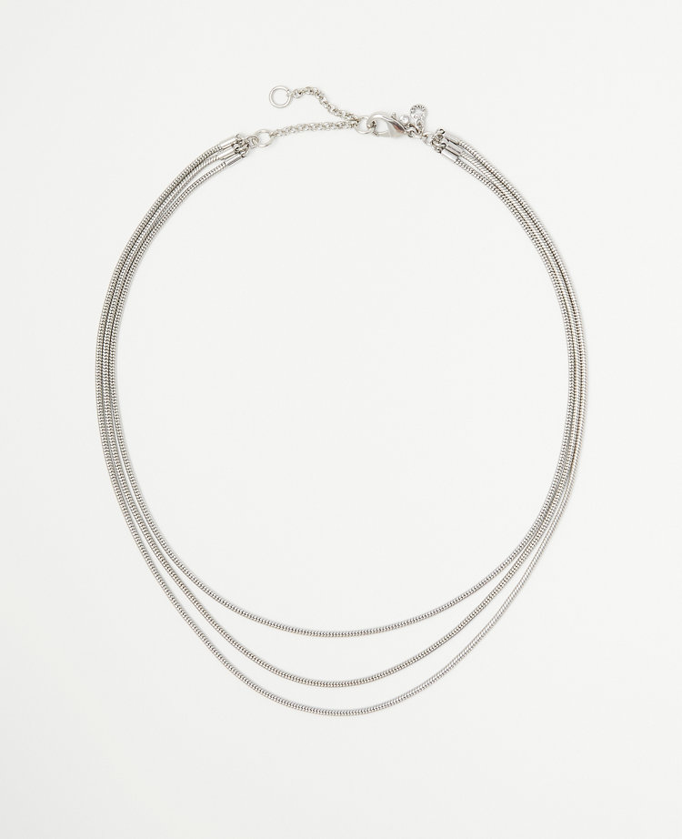 Triple Strand Delicate Necklace carousel Product Image 1