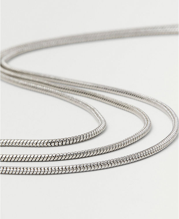 Triple Strand Delicate Necklace
