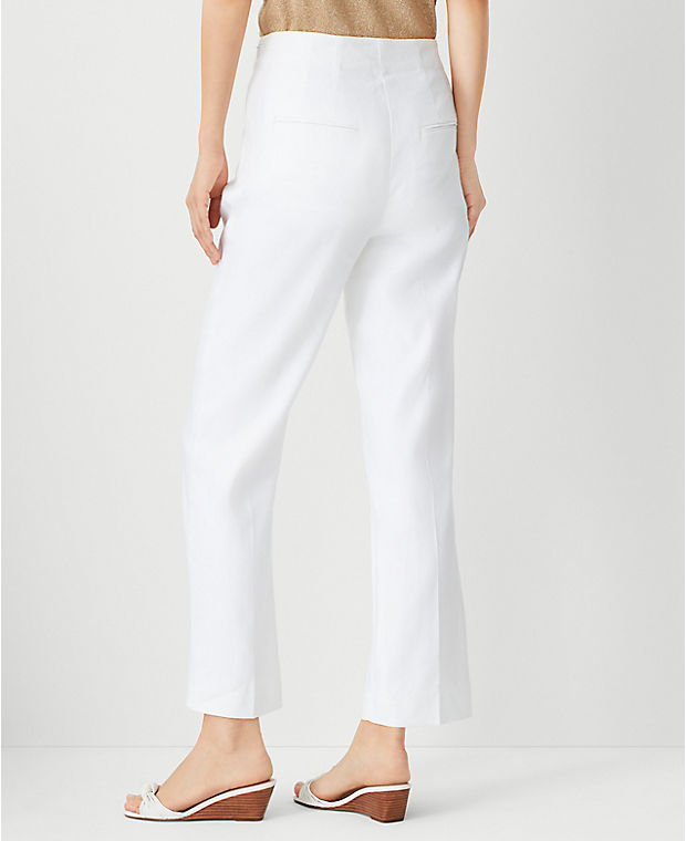 The Tall Pencil Sailor Pant in Linen Twill
