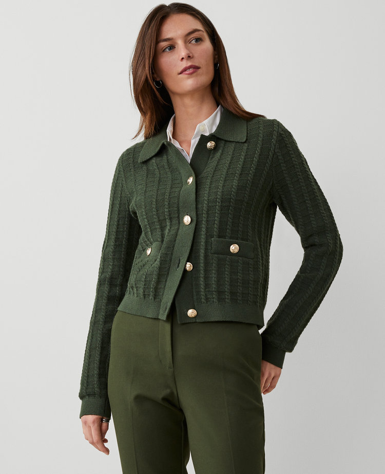 Collared Stitched Jacket