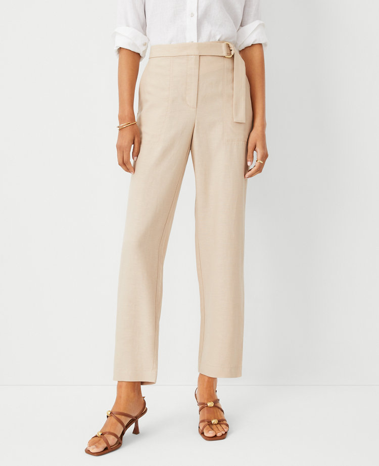 The Belted Ankle Pant