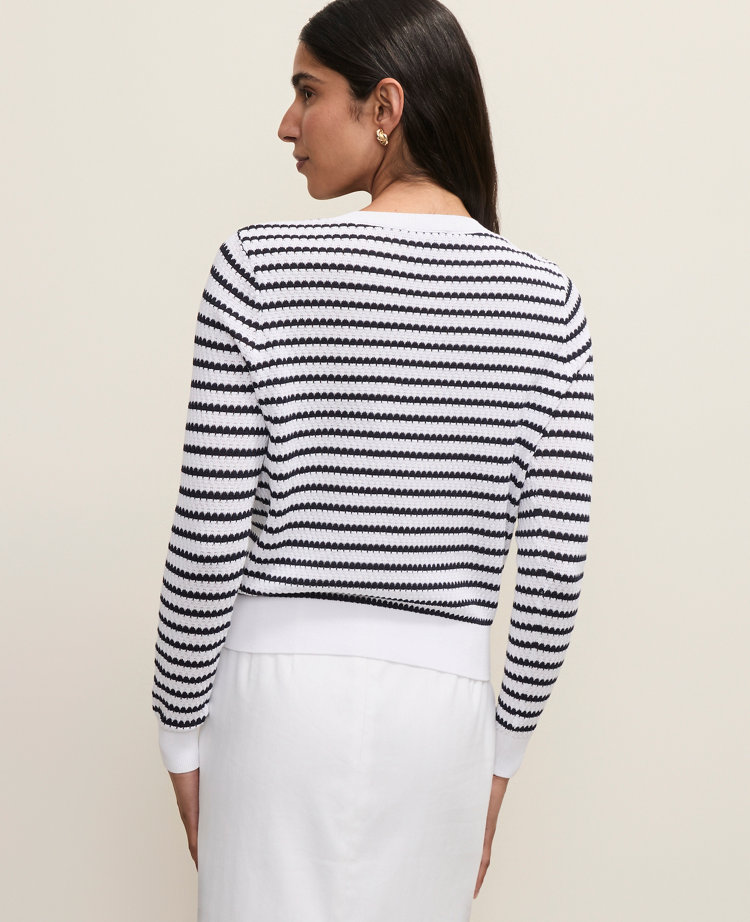 The Striped Ann Cardigan