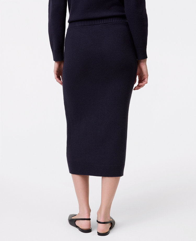 Ann Taylor Petite Weekend Collection Sweater Pencil Skirt Women's