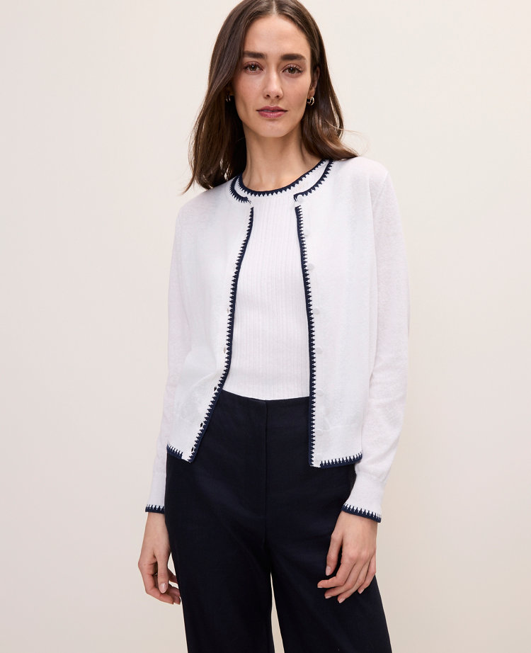 Tipped Ann Cardigan