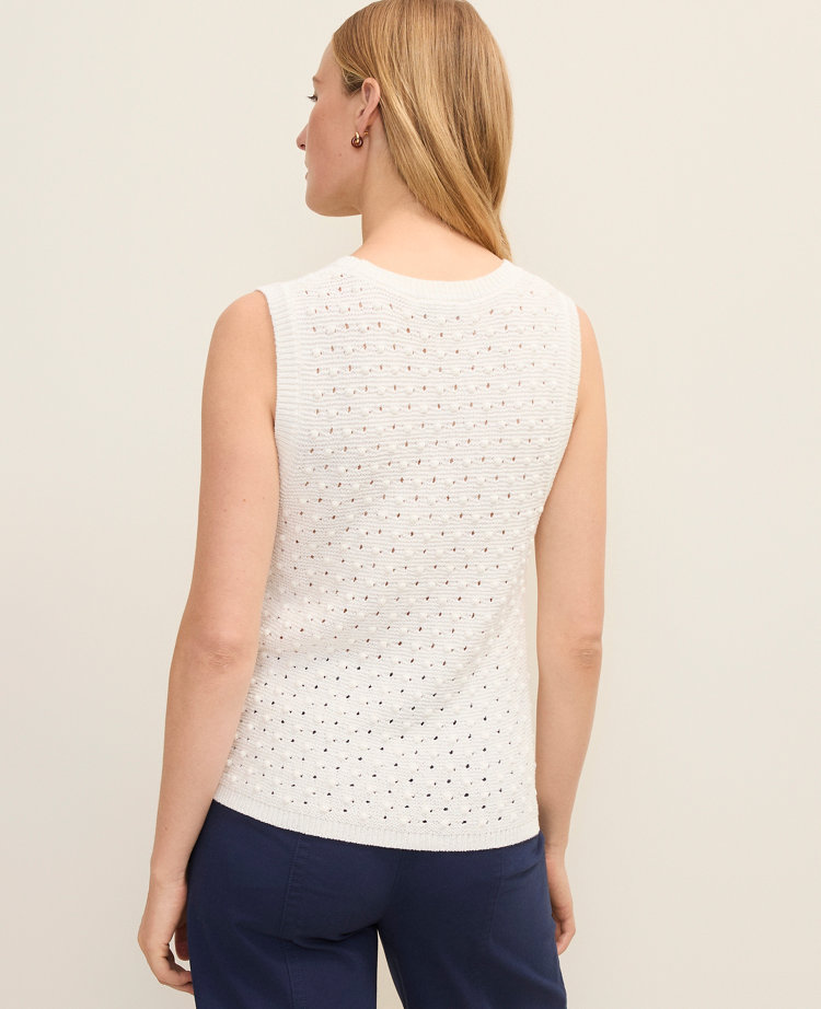 Weekend Popcorn Stitch Sweater Shell carousel Product Image 2