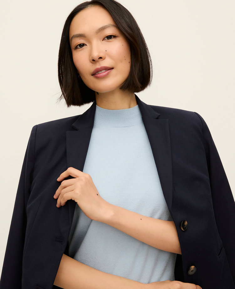 Mock Neck Sweater Tee