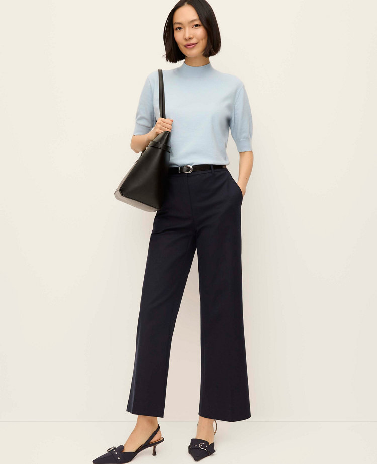 Mock Neck Sweater Tee