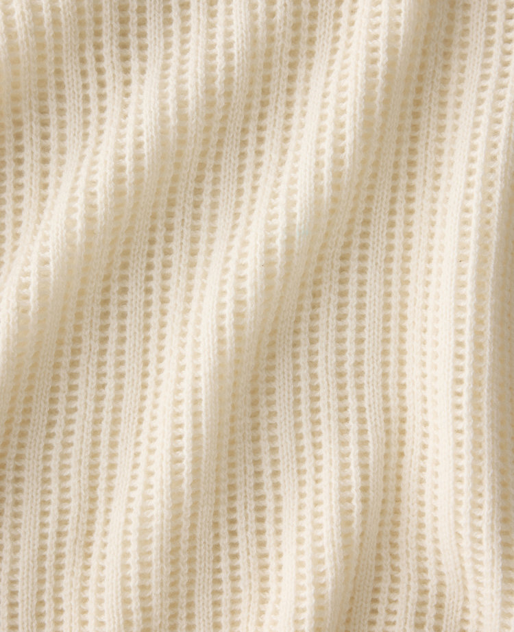 Haven Well Within Wool and Cashmere Pointelle Roll Neck Sweater