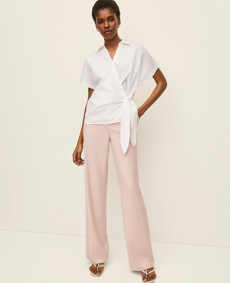 The Petite Wide-Leg Pant