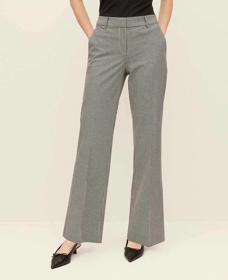 The Petite Jayne Trouser in Gingham