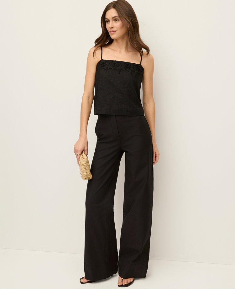 The Modern Wide-Leg Pant in Bi-Stretch