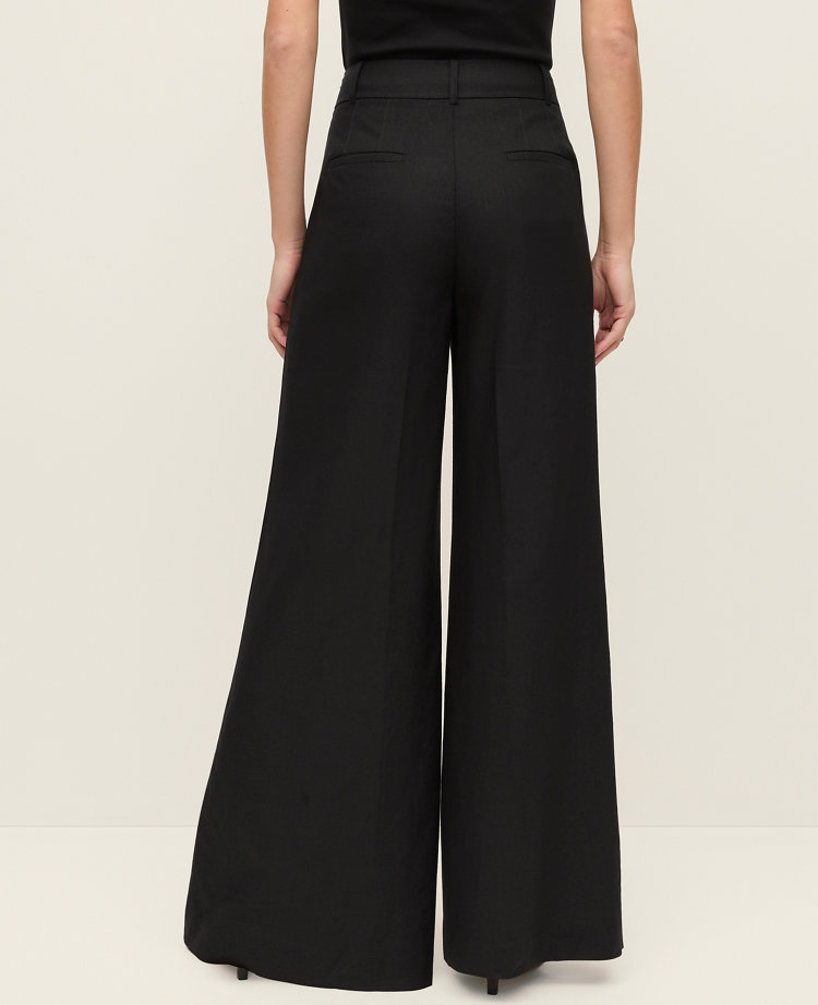 The Statement Palazzo Pant in Linen Blend